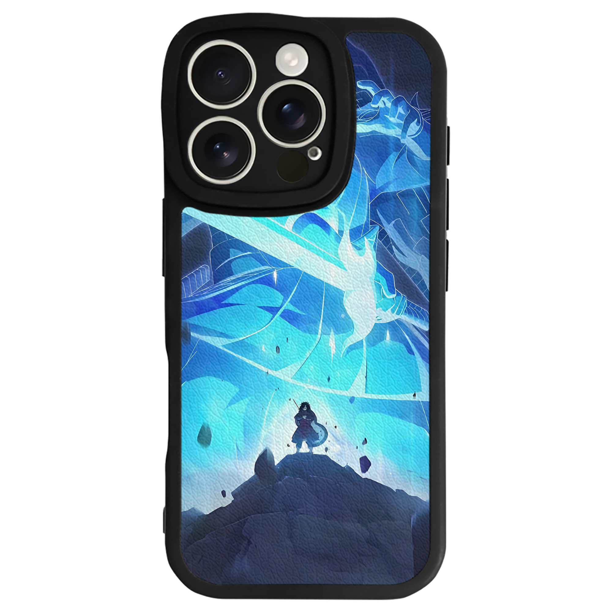 （画像用） NARUTO -ナルト- NARUTO -ナルト- 疾風伝 【iPhone 16シリーズ対応】シリコンスマホケース（レザー調） 材質：シリコン